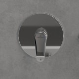 Lifestyle image of Villeroy & Boch O.Novo Chrome Single Outlet Bath/Shower Valve